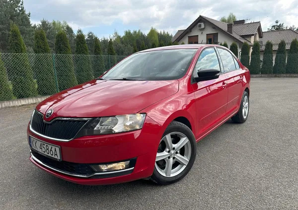 samochody osobowe Skoda RAPID cena 45900 przebieg: 109000, rok produkcji 2018 z Kraków